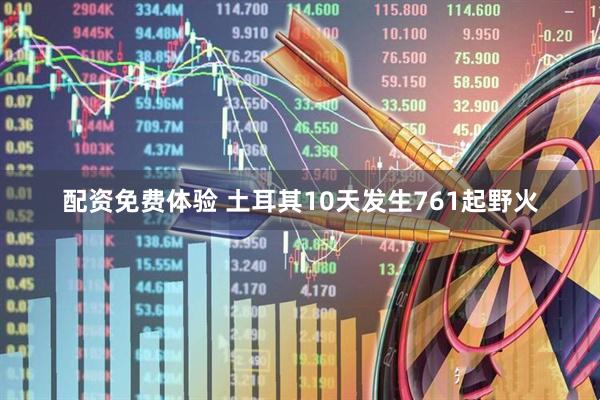 配资免费体验 土耳其10天发生761起野火